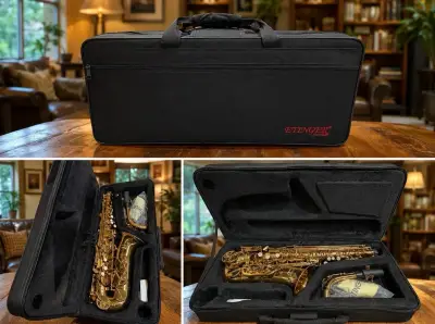 Saxofón alto Etinger Austria - miniatura 4