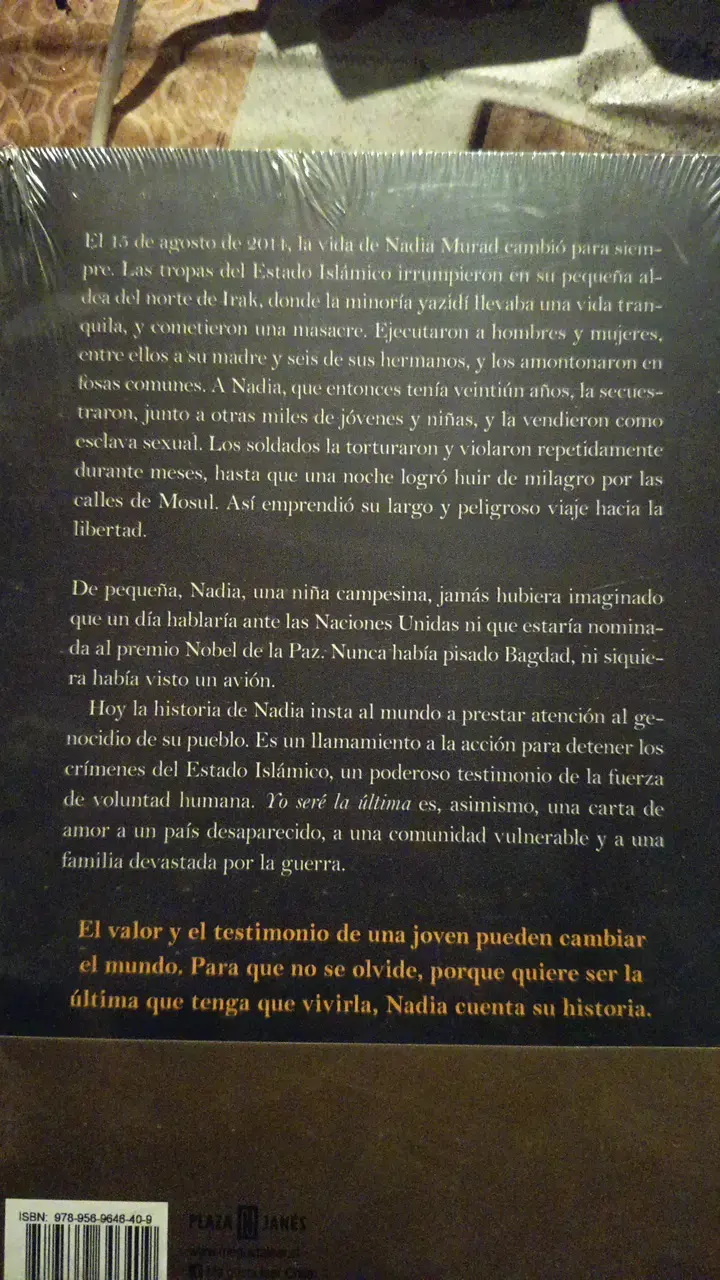Libro 'Yo seré la última' de Nadia Murad - 3