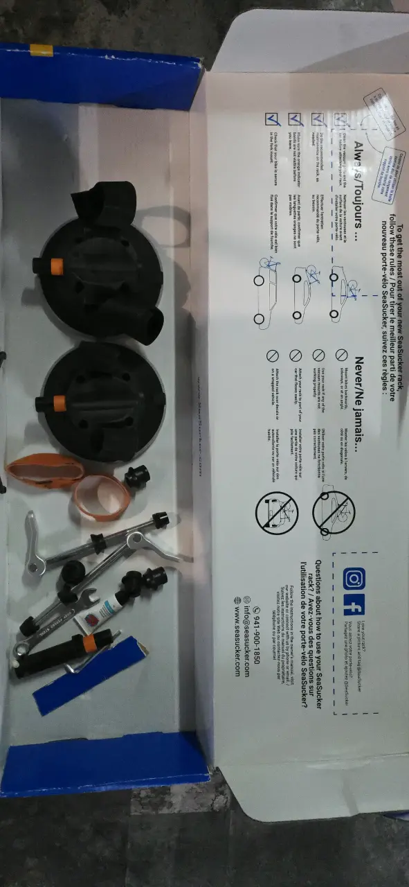 Portabicicletas SeaSucker para auto 2bikes - 1