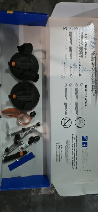 Portabicicletas SeaSucker para auto 2bikes - miniatura 1