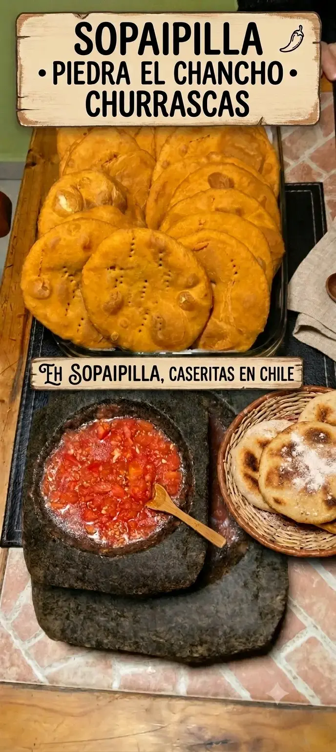 Sopaipillas caseras chilenas