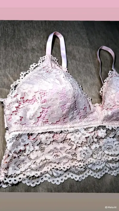 Bralette de encaje piel delicado - miniatura 2