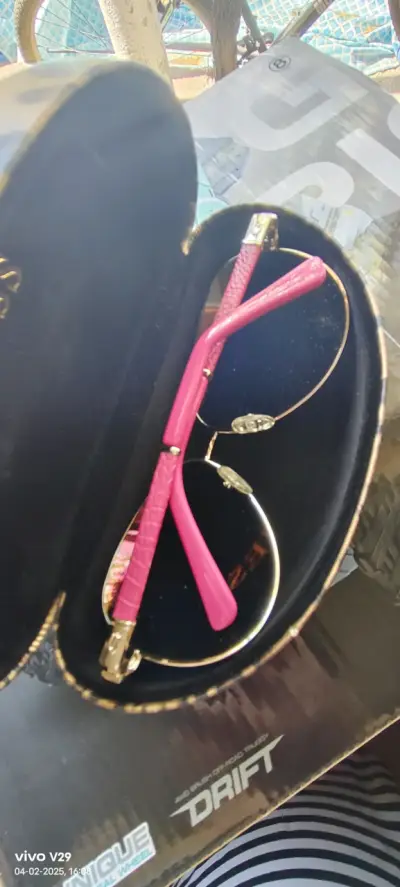 Gafas de sol aviador con estuche animal print - miniatura 3