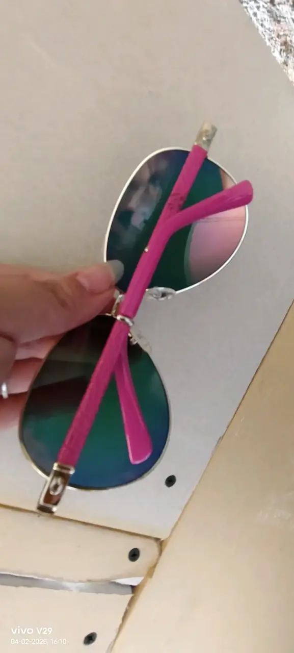 Gafas de sol aviador con estuche animal print - 4
