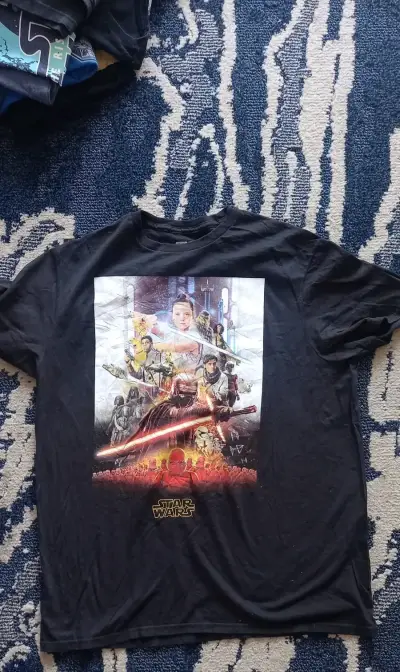 Polera Star Wars gris con diseño X-Wing - miniatura 4