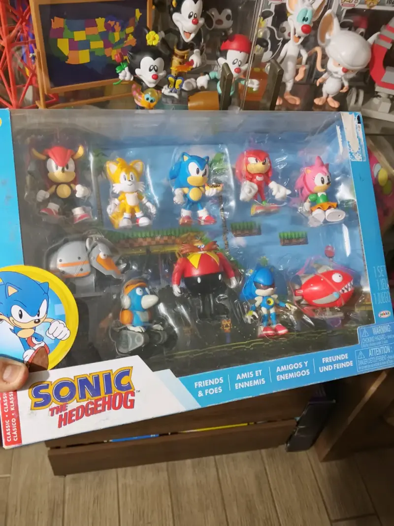Set de figuras Sonic the Hedgehog clásico