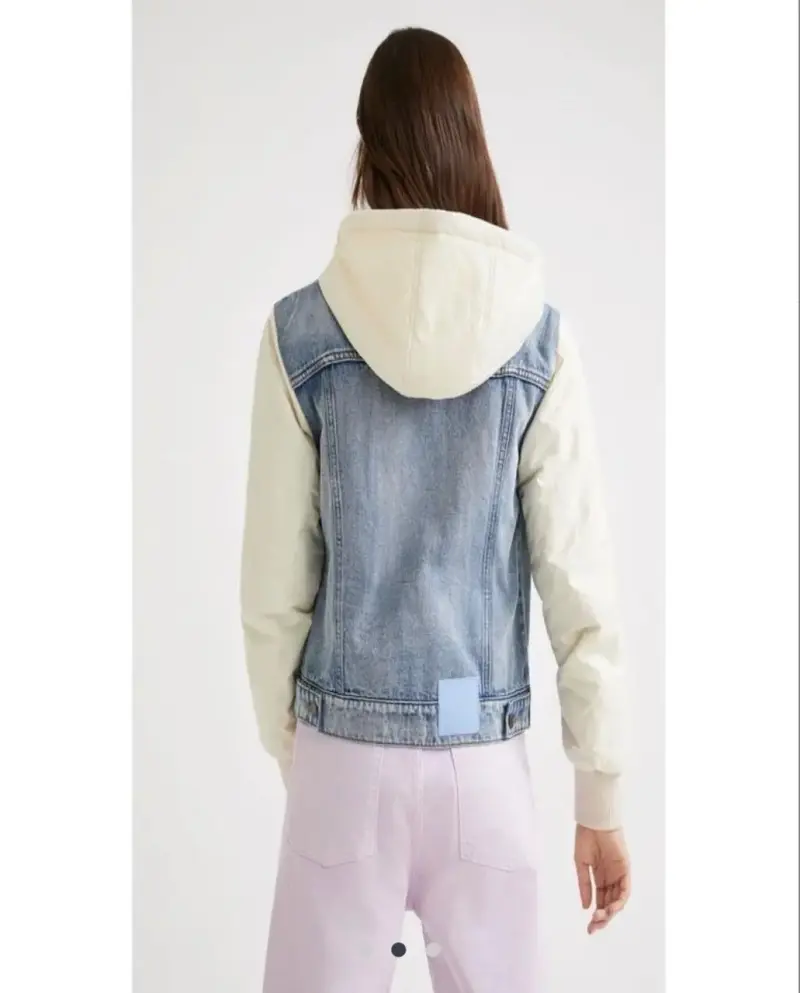 Chaqueta de mezclilla con capucha Desigual - 2