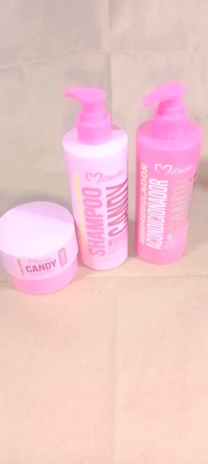 Set de cuidado capilar Bysucha Candy