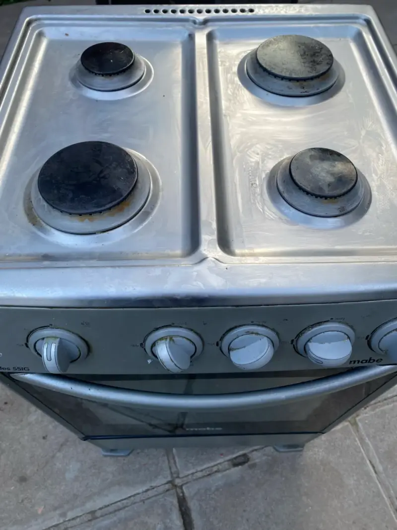 Cocina a gas Mabe Andes 55IG usada - 3