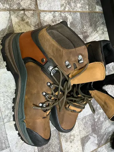 Botas de montaña Merrell marrones impermeables - miniatura 3