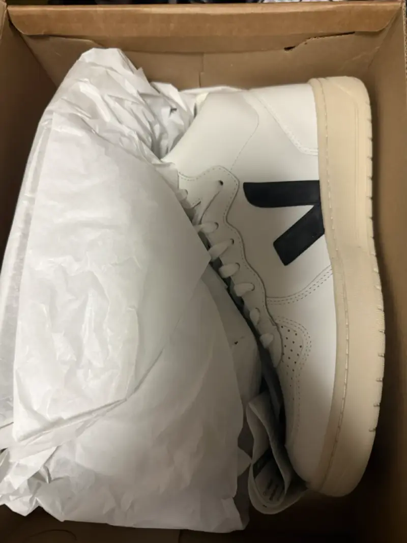 Zapatillas altas blancas Veja V-10 - 5
