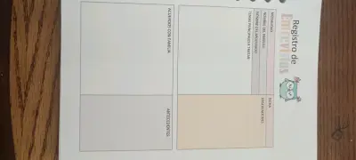 Cuaderno espiral con diseño de educadora - miniatura 5