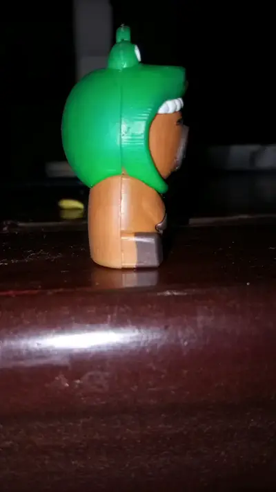 Llavero de goma de capibara - miniatura 2
