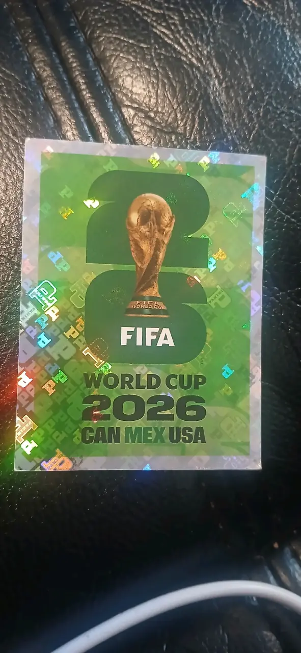 Sticker holográfico FIFA World Cup 2026