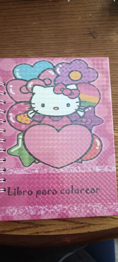 Cuaderno espiral con diseño hello kitty para color - miniatura 1
