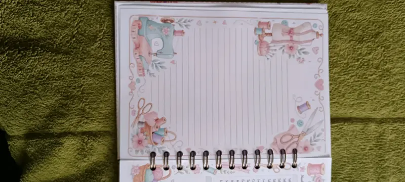 Cuaderno de costura y medidas ilustrado - 5