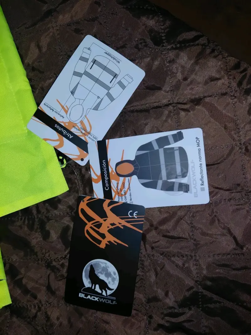 Chaquetas reflectantes de seguridad naranja - 2