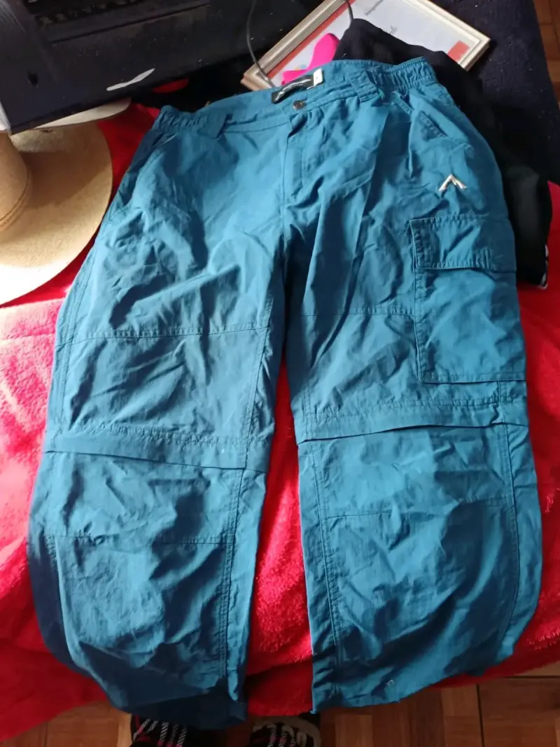 Pantalones cargo azul para hombre