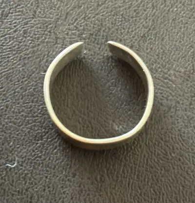 Anillo ajustable de plata 925  número 17 - miniatura 2