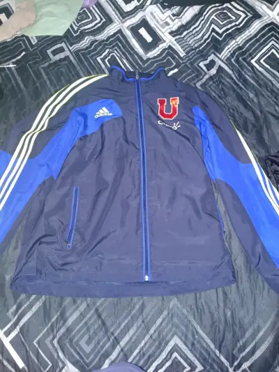 Chaqueta deportiva Adidas U de Chile azul - miniatura 1