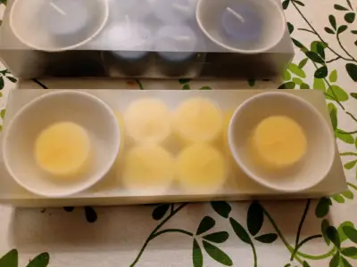 Set de velas en colores variados - miniatura 2