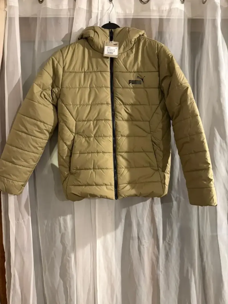 Chaqueta acolchada Puma con capucha