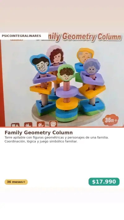 Juguetes de madera para niños de 12m a 8 años - miniatura 5