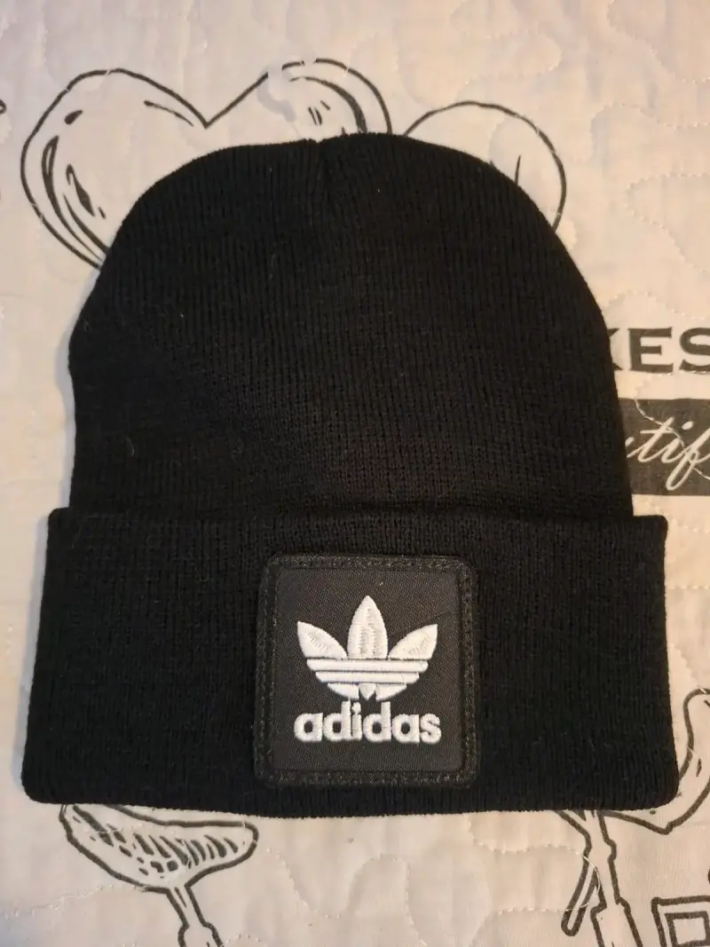 Gorro de lana negro Adidas original