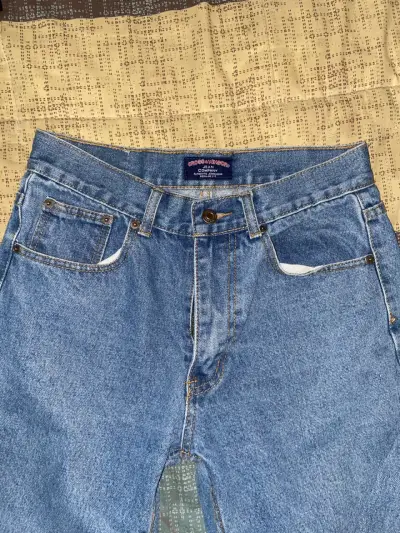 Jeans de mezclilla azul mom - miniatura 2