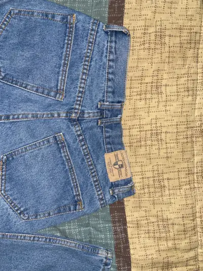 Jeans de mezclilla azul mom - miniatura 4