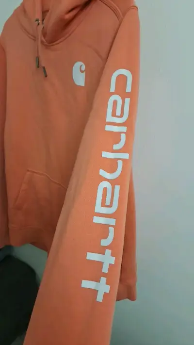 Polerón Carhartt naranja con capucha - miniatura 3