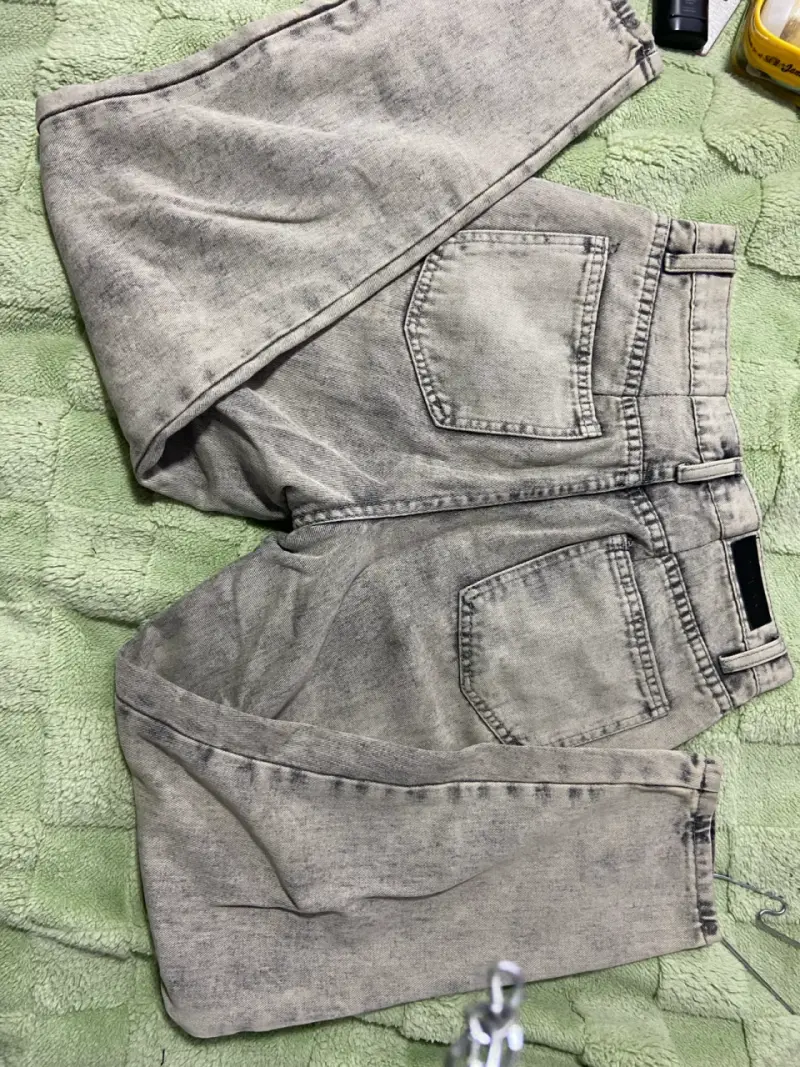Jeans mom grises corona - 4