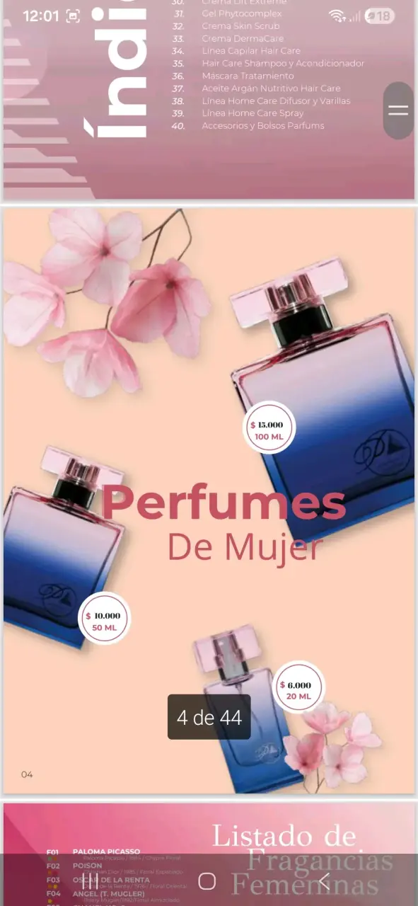 Perfume inspirado en fragancias femeninas - 2