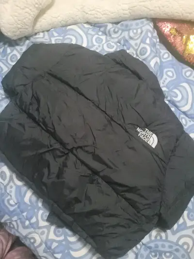 Chaqueta acolchada negra The North Face - miniatura 3