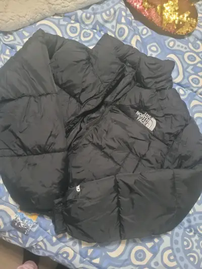 Chaqueta acolchada negra The North Face - miniatura 5