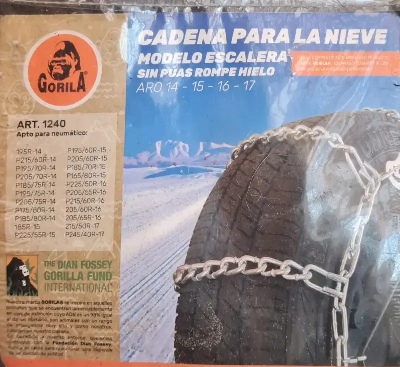 Cadenas para nieve Gorila modelo escalera - 1