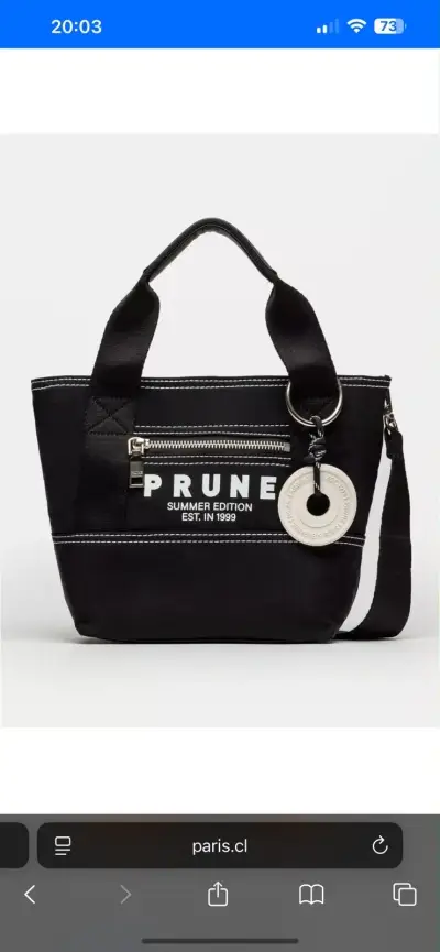 Bolso negro Prune - miniatura 1