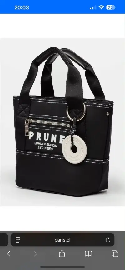 Bolso negro Prune - miniatura 2