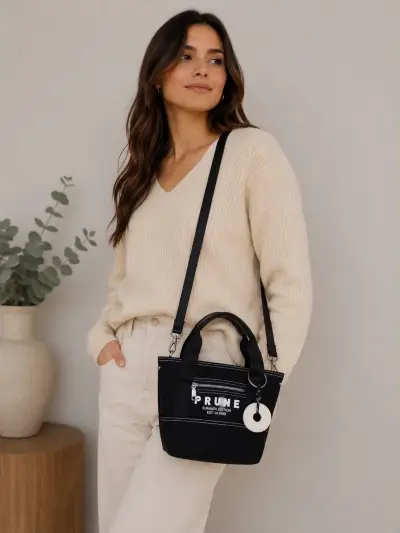 Bolso negro Prune - miniatura 4
