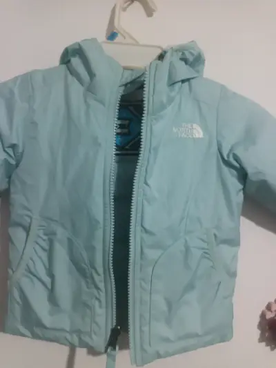 Chaqueta infantil The North Face celeste - miniatura 1