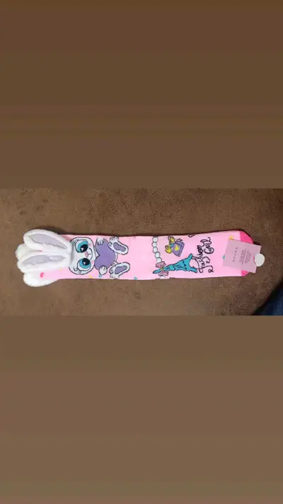 Calcetines infantiles con diseño de perrito y peluche - miniatura 6