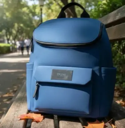 Mochila azul casual para mujer Marca Prune - miniatura 2
