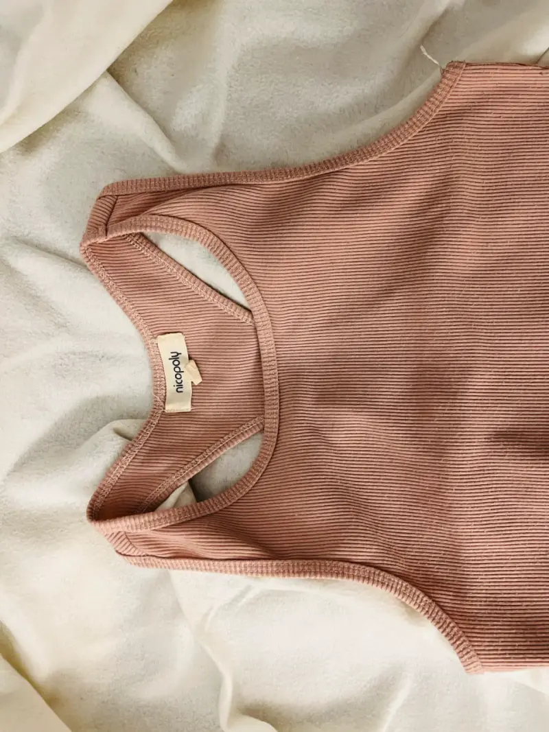 Body sin tirantes color rosa Nicopoly - 2