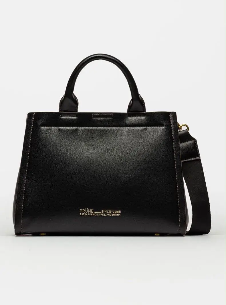Bolso negro Prüne elegante