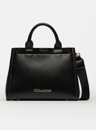 Bolso negro Prüne elegante - miniatura 1