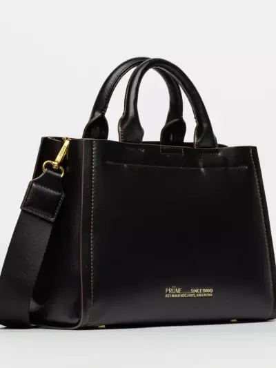 Bolso negro Prüne elegante - miniatura 2