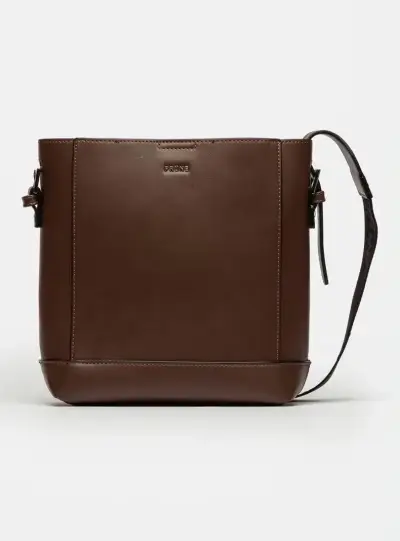 Bolso bandolera  marrón Pröne - miniatura 1