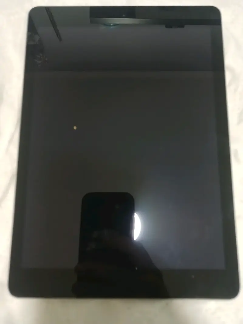 iPad Apple gris bloqueado patron - 2