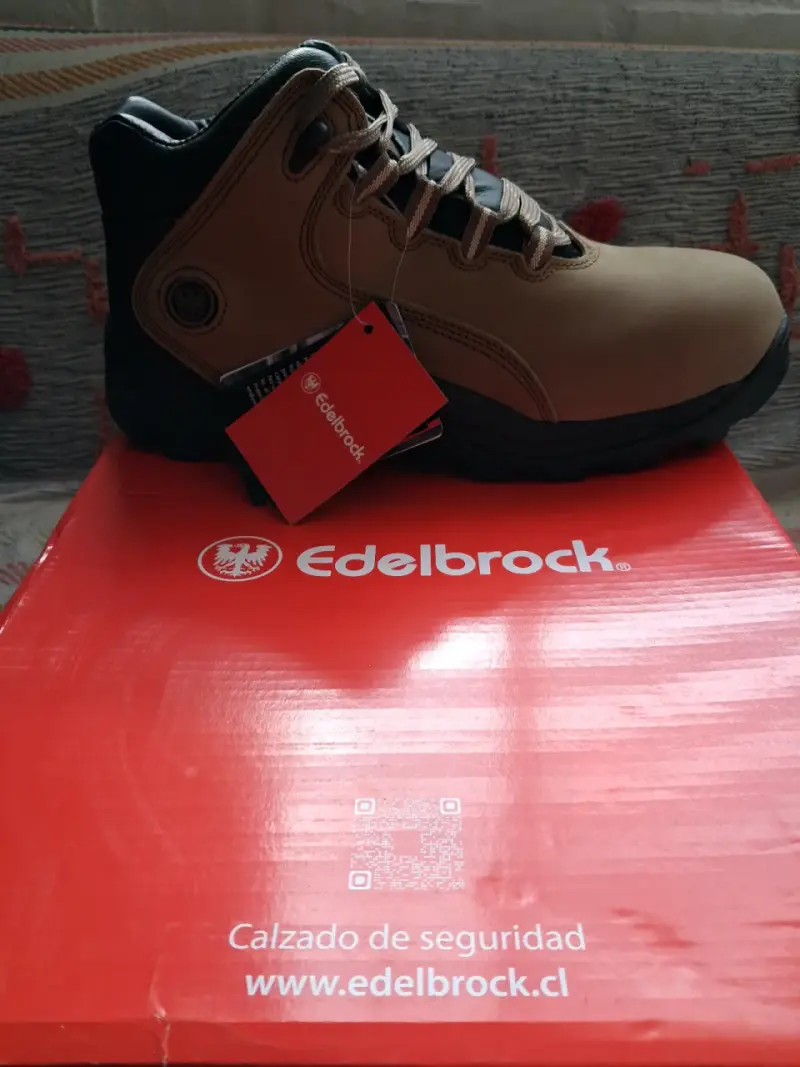 Botas de seguridad Edelbrock marrón