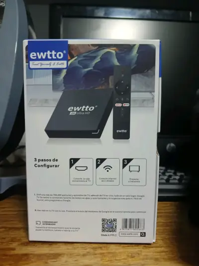 Convertidor de TV Ewto 8K Ultra HD - miniatura 1